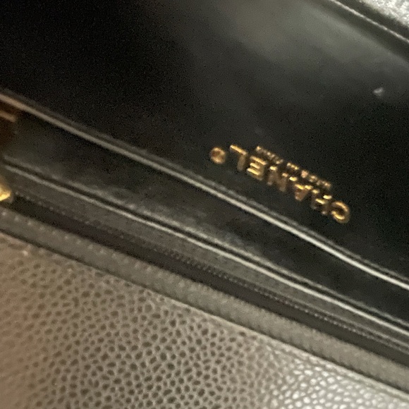 BLACK QUILTED CAVIAR NEW CLASSIC DOUBLE FLAP JUMBO - Picture 6 of 14